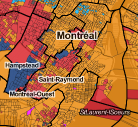 Exemple de section de carte