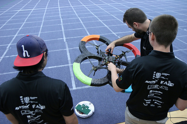 Le drone Elikos de Polytechnique Montréal