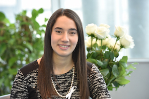 Ella Thomson, récipiendaire de l'Ordre de la rose blanche 2017.