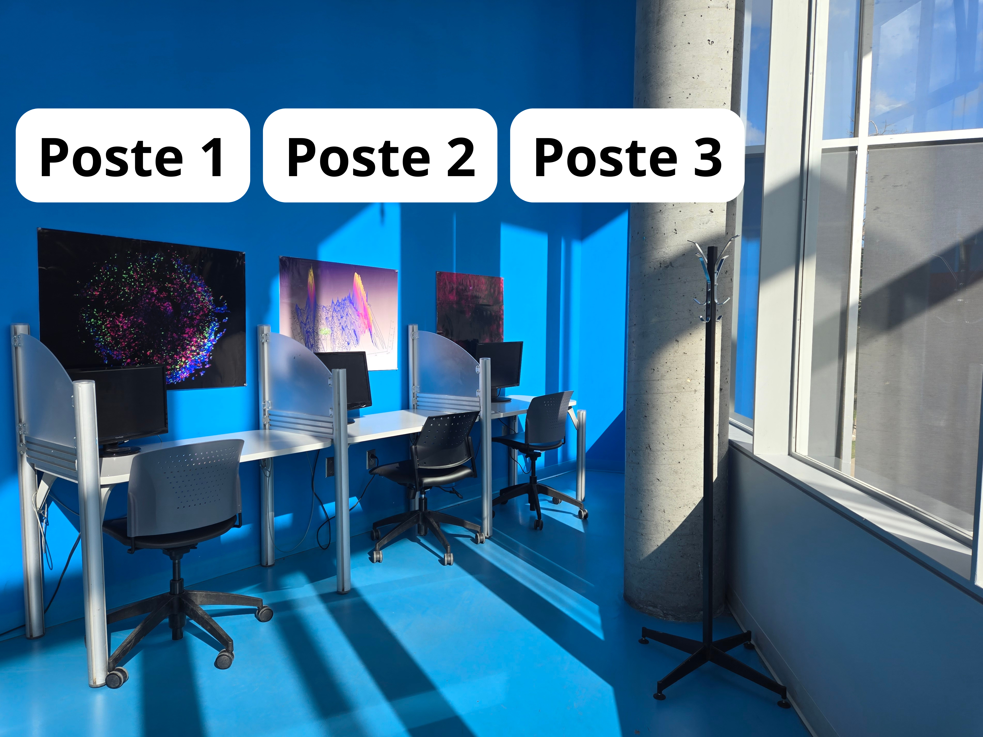 Réservation de places de travail des cycles supérieurs