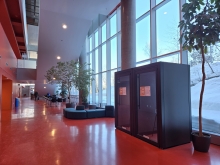 Acoustic Booths Acoustic Booths on 1st floor