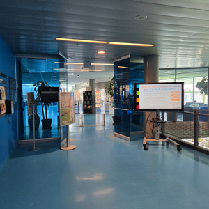 Entrée de la Bibliothèque