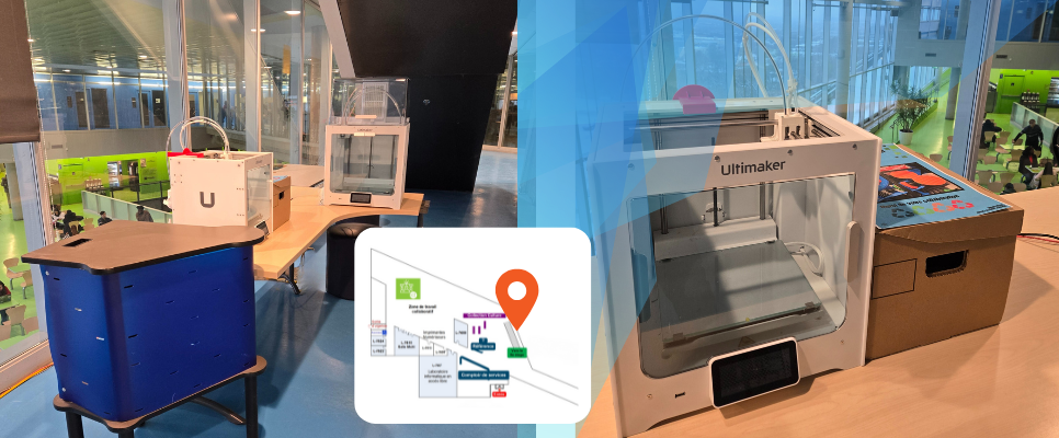 3D printing is located on the 7th floor of the Lassonde Pavilions.