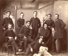 La promotion de 1888 de l'École Polytechnique.