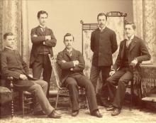 La promotion de 1892 de l'École Polytechnique.