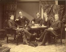 La promotion de 1890 de l'École Polytechnique.