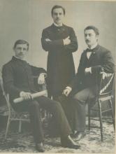 La promotion de 1891 de l'École Polytechnique.