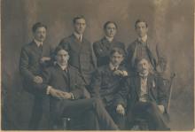 La promotion de 1905 de l'École Polytechnique.