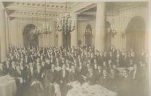 Banquet annuel des élèves de l'École Polytechnique en 1911.