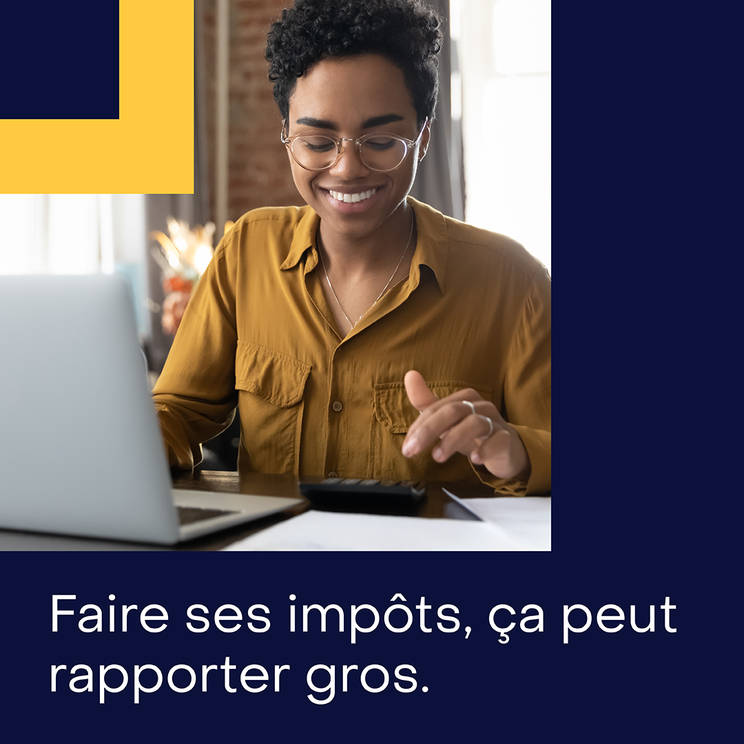 Rappeter Faire ses impôts, ça peut rapporter gros pour la communauté étudiante ...