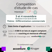 Compétition d'étude de cas CCGP x Poly-L