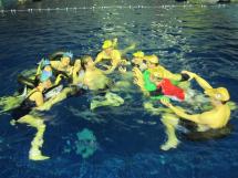 Défi inter-facultés de water-polo en tube