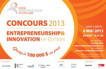 Concours Entrepreneurship & Innovation 2013 : dépôt de projets le 6 mai avant 16 h 30 !