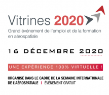 **En ligne** Vitrines 2020 - Grand événement de l’emploi et de la formation en aérospatiale