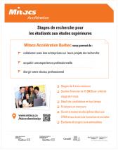 Stages de recherche pour les étudiants aux études supérieures