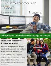 Compétition universitaire de codage Microsoft