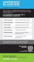 Conférences du jeudi midi - Préparation aux examens