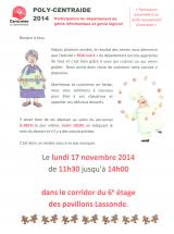 Vente de desserts « midi-sucré » organisée par le département de Génie informatique et génie logiciel