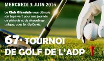Tournoi de golf annuel de l'ADP - 3 juin 2015