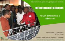 Projet intégrateur I - Programme de génie civil