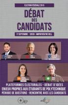 Débat des candidats à Polytechnique - Élections fédérales 2015