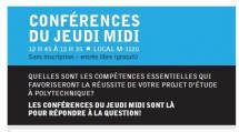 Conférences du jeudi midi