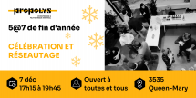 5@7 de fin d'année - Célébration et réseautage