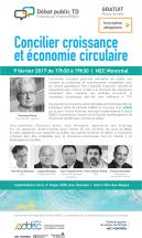 Débat public : Concilier croissance et économie circulaire