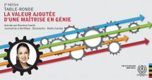 Table-ronde sur la valeur ajoutée d'une maîtrise en génie