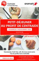 Petit-déjeuner au profit de Centraide