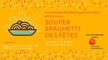 Souper spaghetti des fêtes