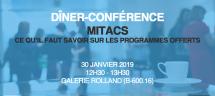 Dîner-conférence - Mitacs, ce qu'il faut savoir sur les programmes offerts
