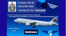 Conférence BST [Bureau de la Sécurité des Transports]