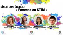 Dîner-conférence : Les femmes en STIM