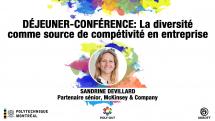 Déjeuner-conférence : La diversité comme source de compétitivité