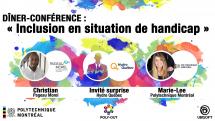 Dîner-conférence : Inclusion en situation de handicap Dîner-conférence : Inclusion en situation de handicap