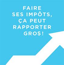 Atelier en français 'Faire ses impôts, ça peut rapporter gros!'