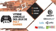 Vitrine annuelle des jeux de Poly Games