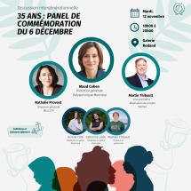Discussion intergénérationnelle : panel de commémoration du 6 décembre