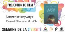 Projection du film «Laurence Anyways» (Semaine de la diversité)