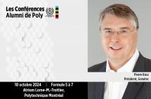 Conférence Alumni de Poly avec Pierre Racz, président, Genetec