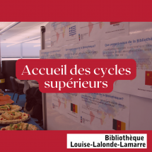 Accueil des cycles supérieurs