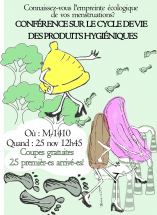 Conférence sur le cycle de vie des produits hygiéniques