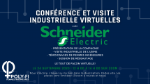 Conférence & visite industrielle virtuelles avec Schneider Electric