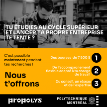 Cycles supérieurs : 4 bourses disponibles pour lancer son projet d'entreprise
