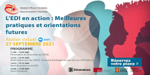 **En ligne** L'ÉDI en action : Meilleures pratiques et orientations futures