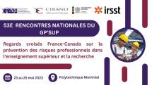 Regards croisés France-Canada sur la prévention des risques professionnels dans l'enseignement supérieur et la recherche