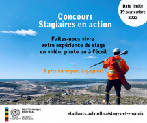 Concours "Stagiaires en action" Édition 2022