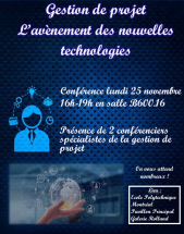 Conférence - Gestion de L'avènement des Nouvelles Technologies