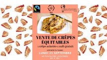 Vente de crêpes équitables